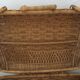 Wicker suitcase