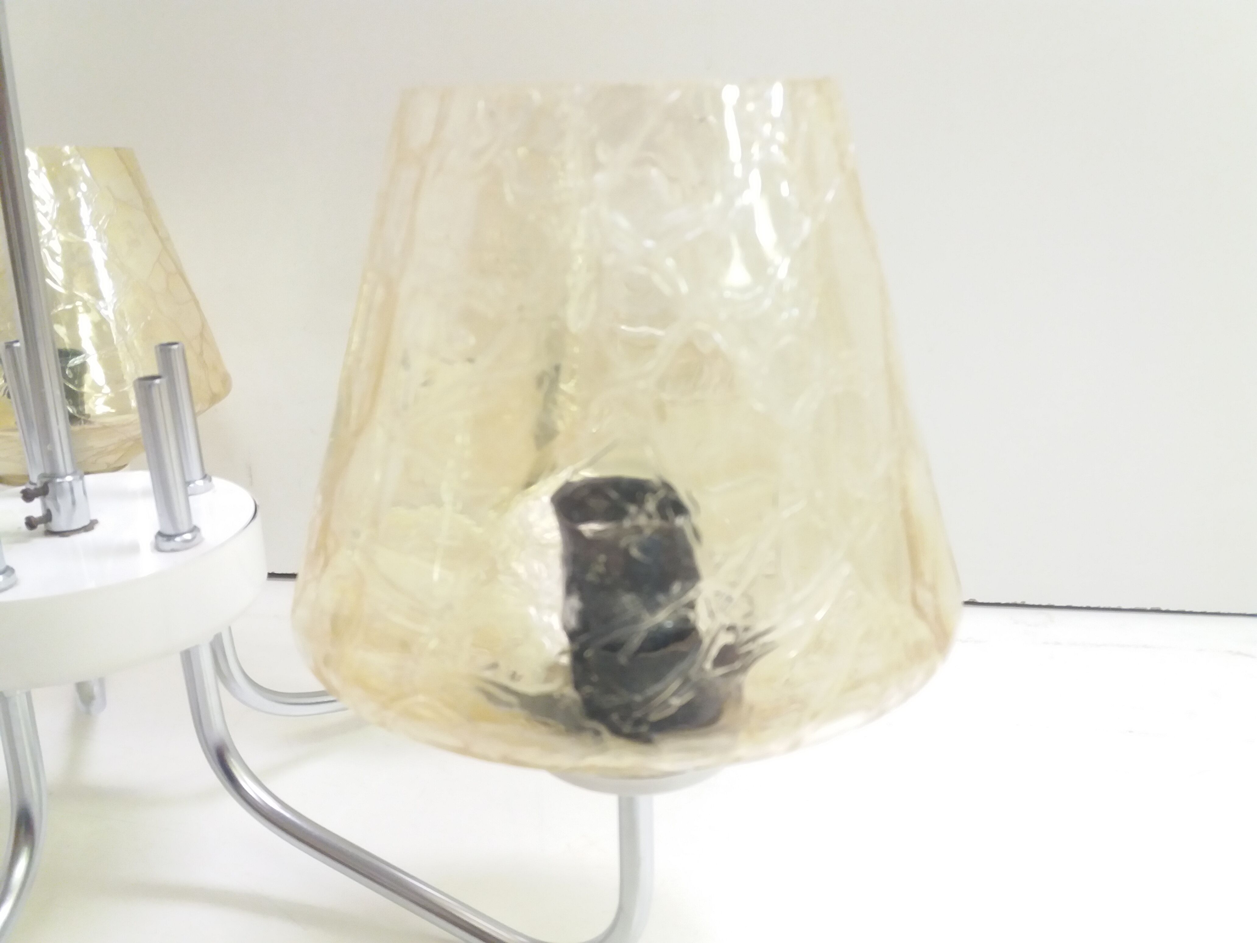 1965 Napako chandelier, Czechoslovakia