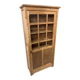 Vitrine parisienne ancienne décapée