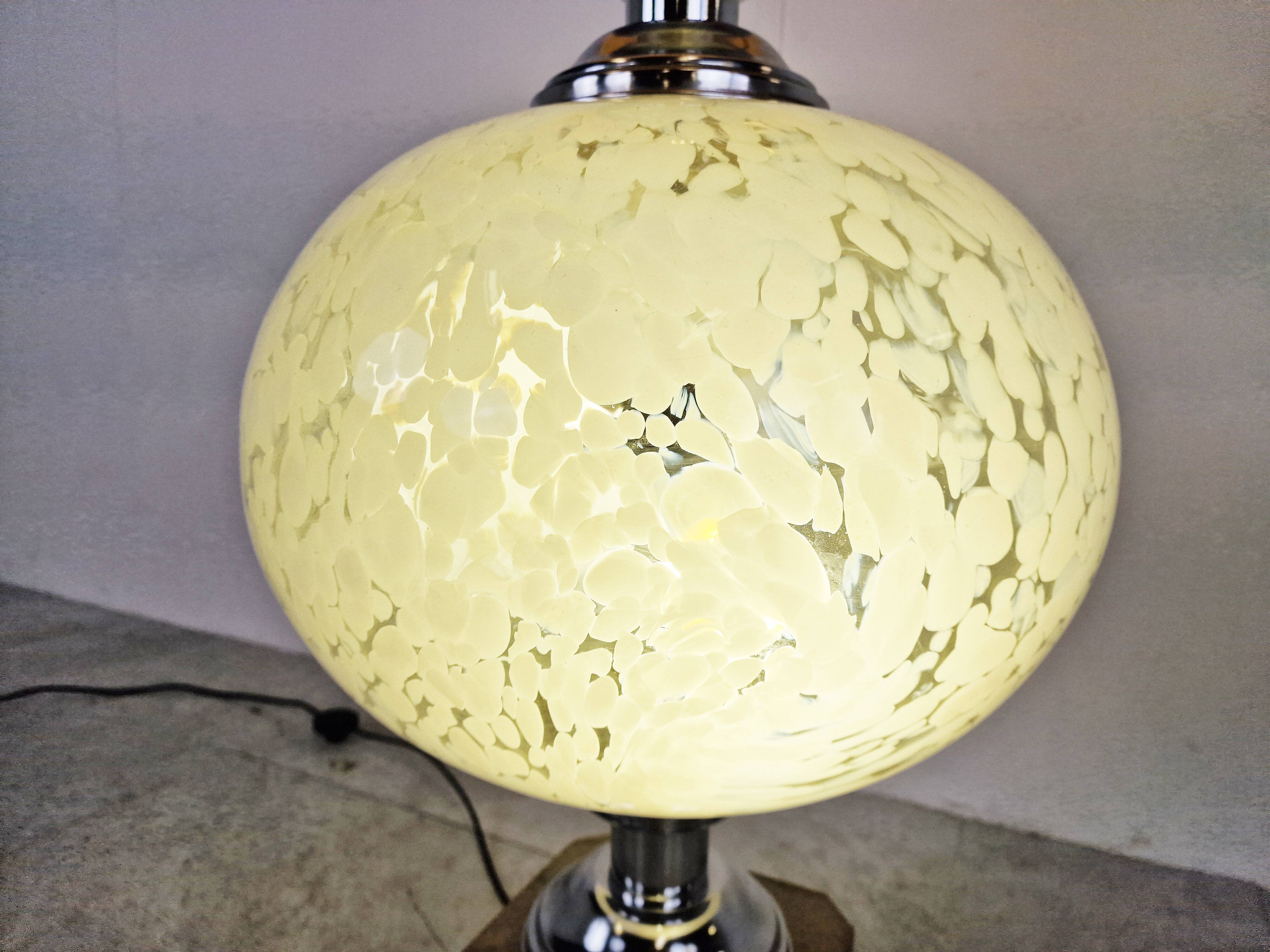 Vintage Mazzega floor lamp with marble, 1960s