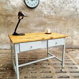 Industrial side table