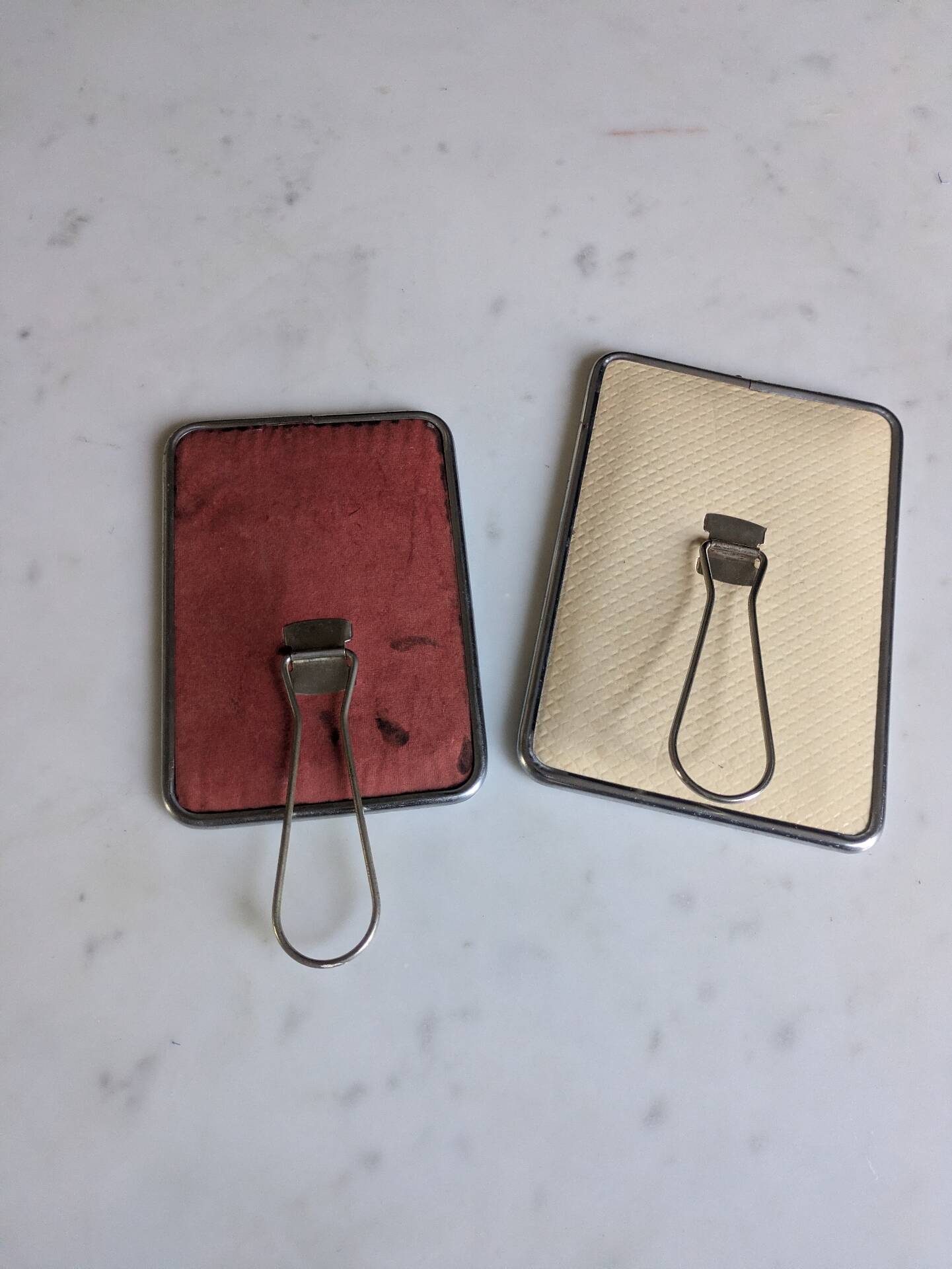 Duo de miroirs Barbier vintage 50/60