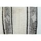 1970s Vintage Turkish Handmade Wool Cotton Beige Kilim Rug 174x265