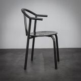 Rare set of 6 “Maxmo” postmodern dining chairs by Ikea, 1980s