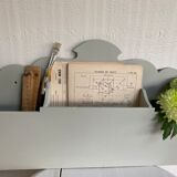 Compartmentalized shelf, mail storage