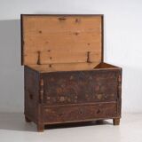 Antique storage trunk dated 1861 #23