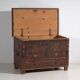 Antique storage trunk dated 1861 #23