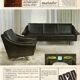 Années 1960, design danois d'Aage Christiansen pour Erhardsen & Andersen, canapé 2 places modèle "Matador".
