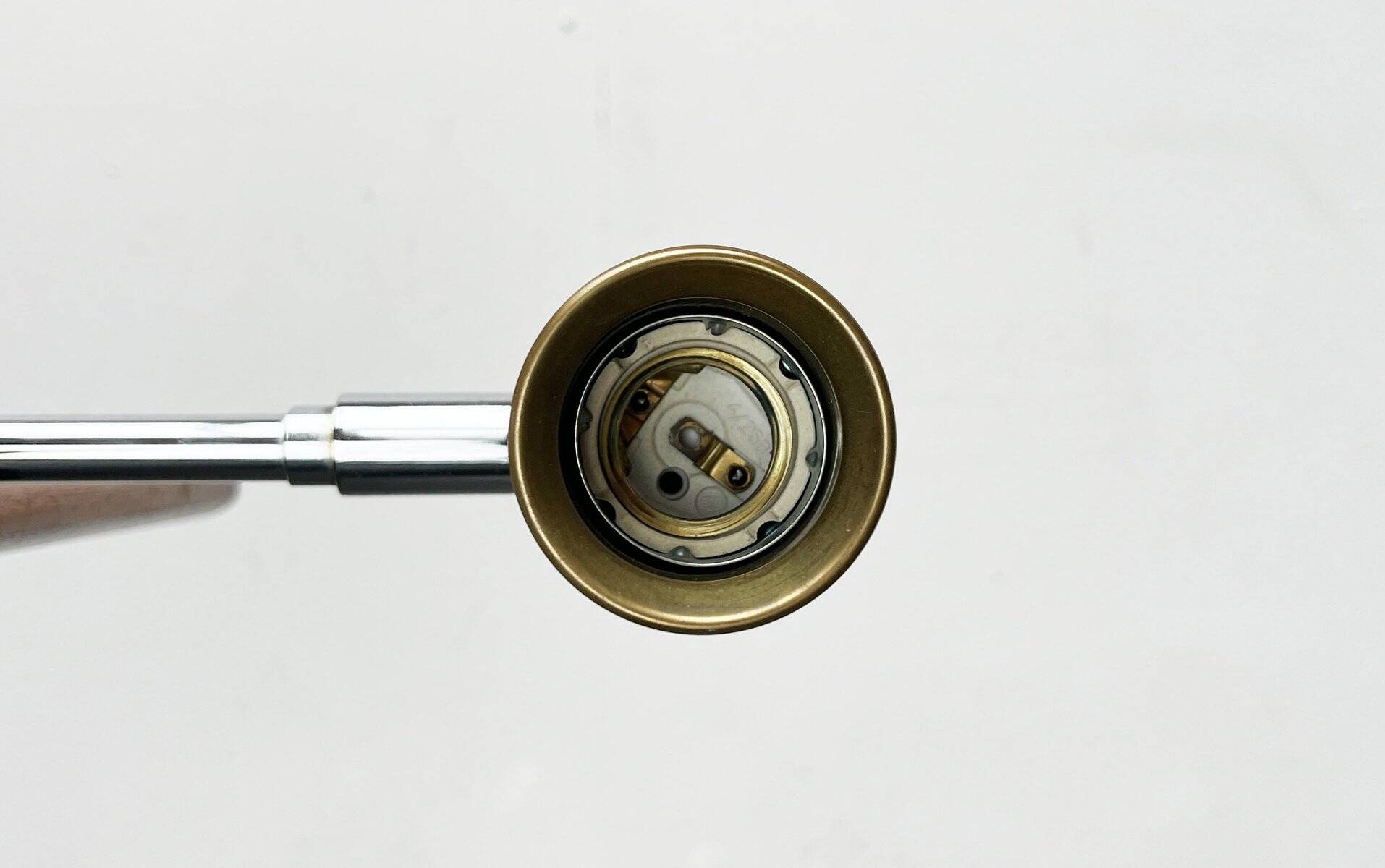 Mid-Century Modern minimalist clamp lamp by Cosack, 1960s.
