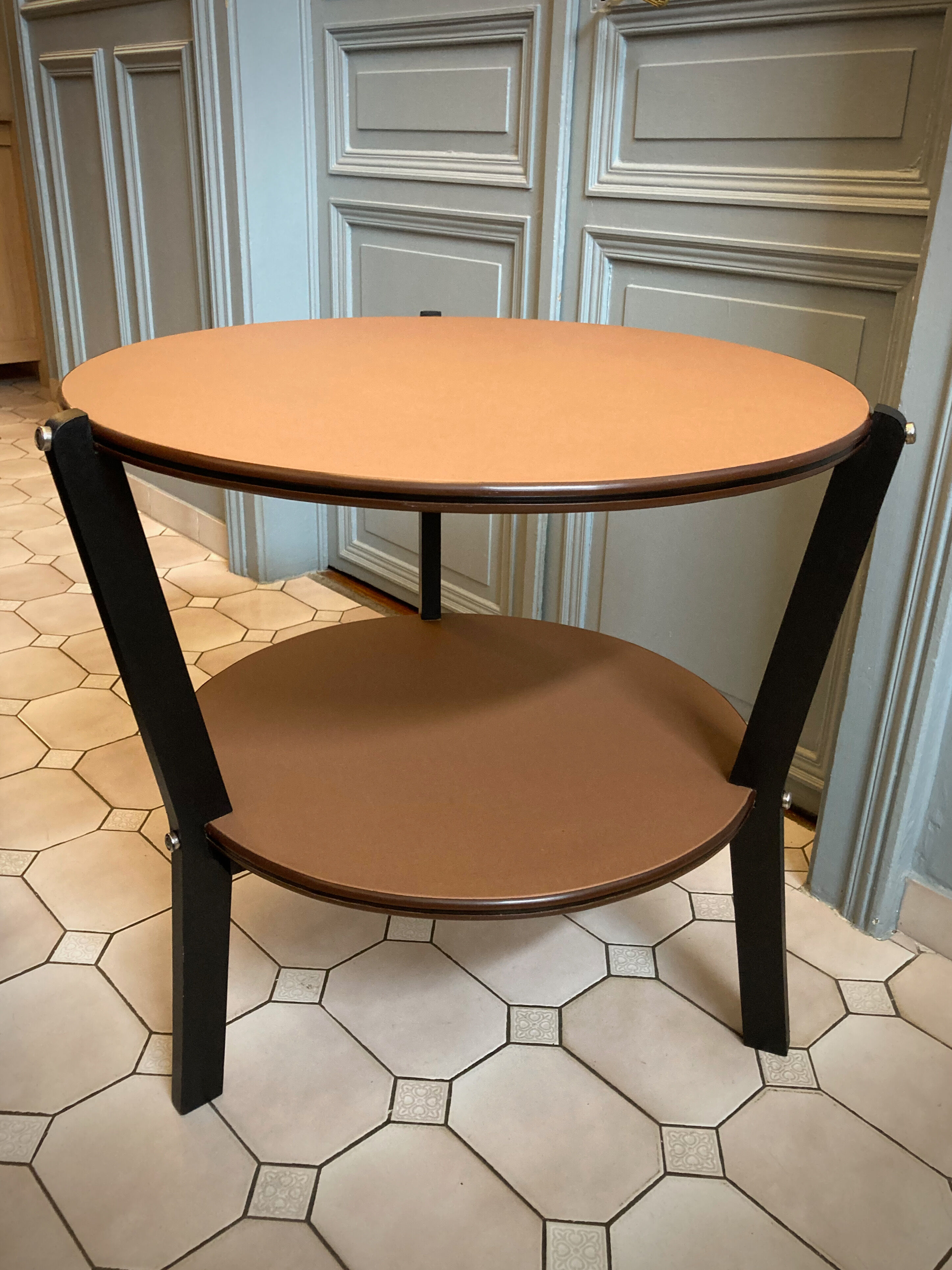 Gueridon tripod Art-Deco