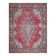 1970s Vintage Persian Handmade Wool Cotton Red Oversized Area Rug 282x360