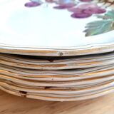 Longchamp Terre de fer dessert plates