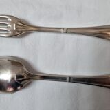 Silver cutlery EIGHTEENTH ram's head