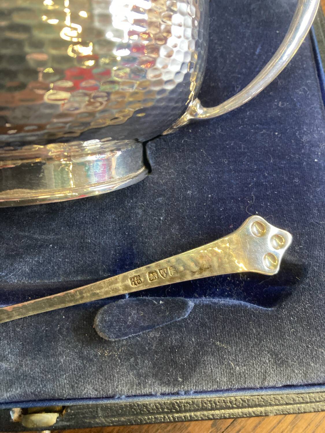 Argent Sucrier et Cuillère