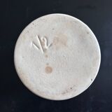 Flamed brown beige pitcher