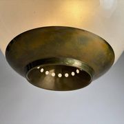 Mid-Century LS2 Pendants attributed to L. Caccia Dominioni for Azucena, 1950s, Set of 2