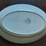 Large vintage dish St amand les eaux