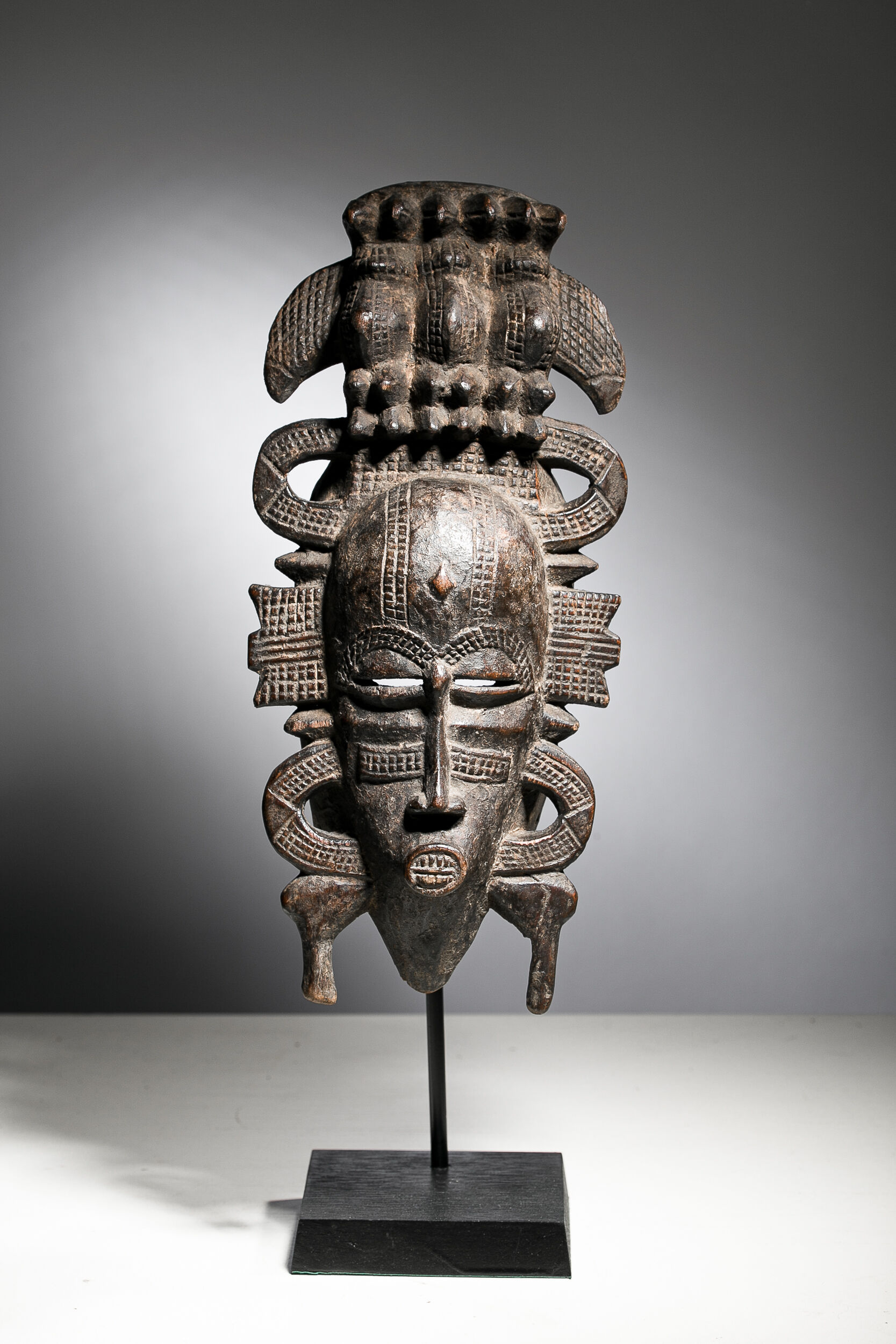 African mask - Ethnic decoration of Côte d'Ivoire