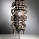 African mask - Ethnic decoration of Côte d'Ivoire