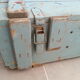 Caisse militaire vintage industriel
