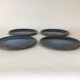 Set of 4 sandstone plates from Puisaye Poterie Nault