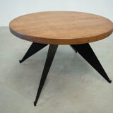 1950s French industrial coffee table
