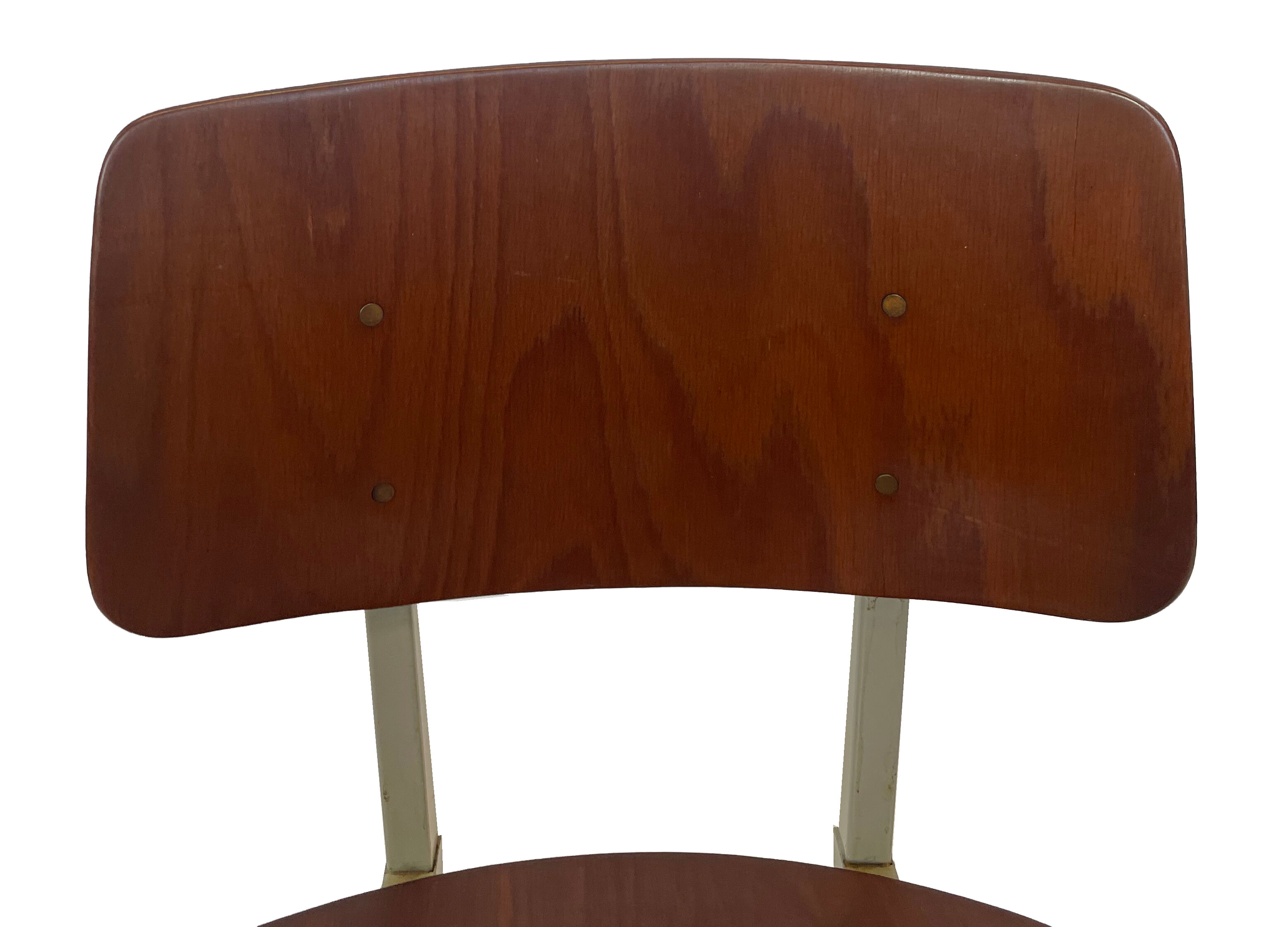 Industrial chair Galvanitas S16 Pagholz Netherlands 60's Design