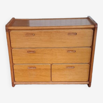 Vintage Gautier Pin chest of drawers