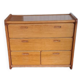 Vintage Gautier Pin chest of drawers