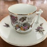 Service à café en porcelaine