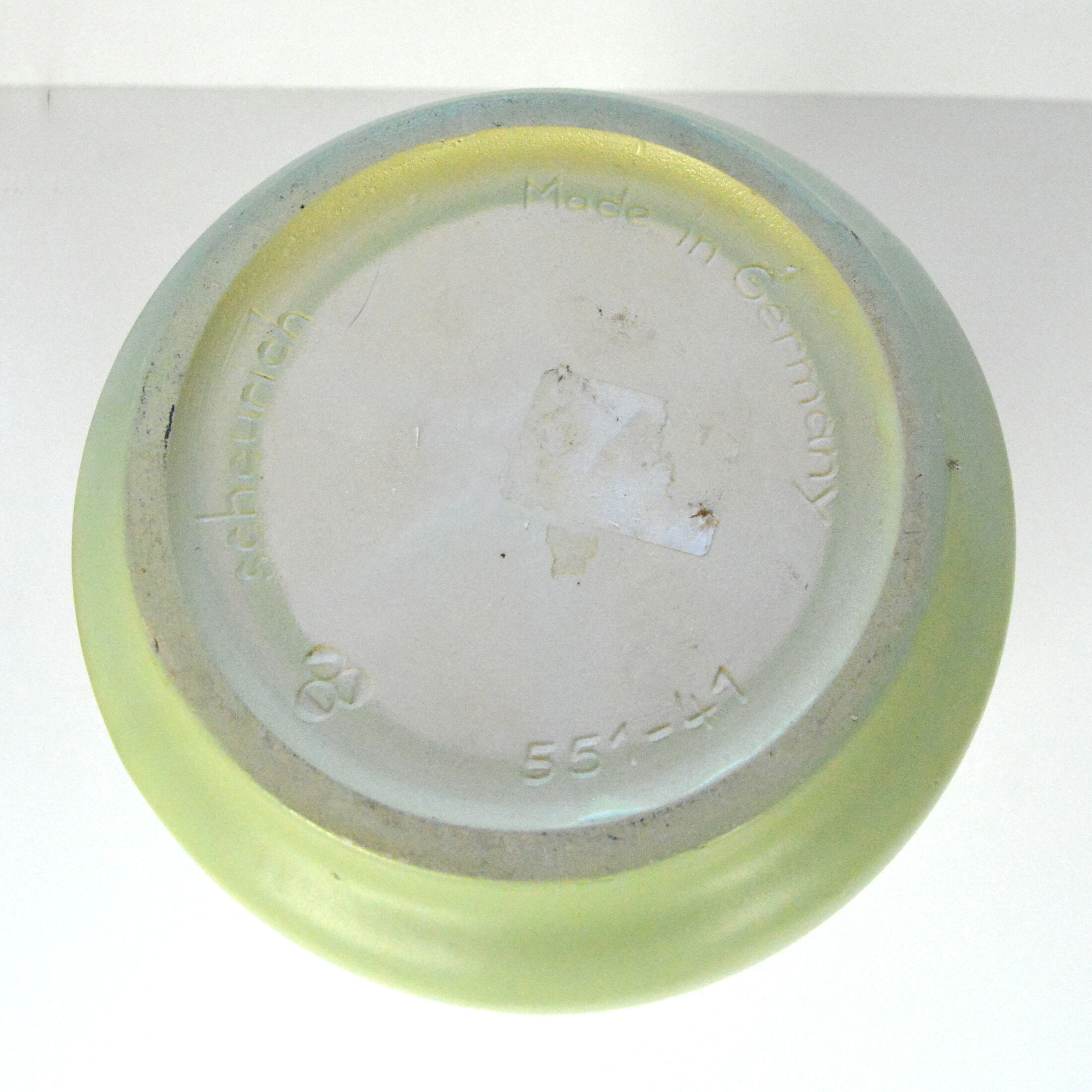 1980s modern vase Scheurich Keramik 551-41, Germany
