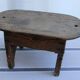 Wooden bench