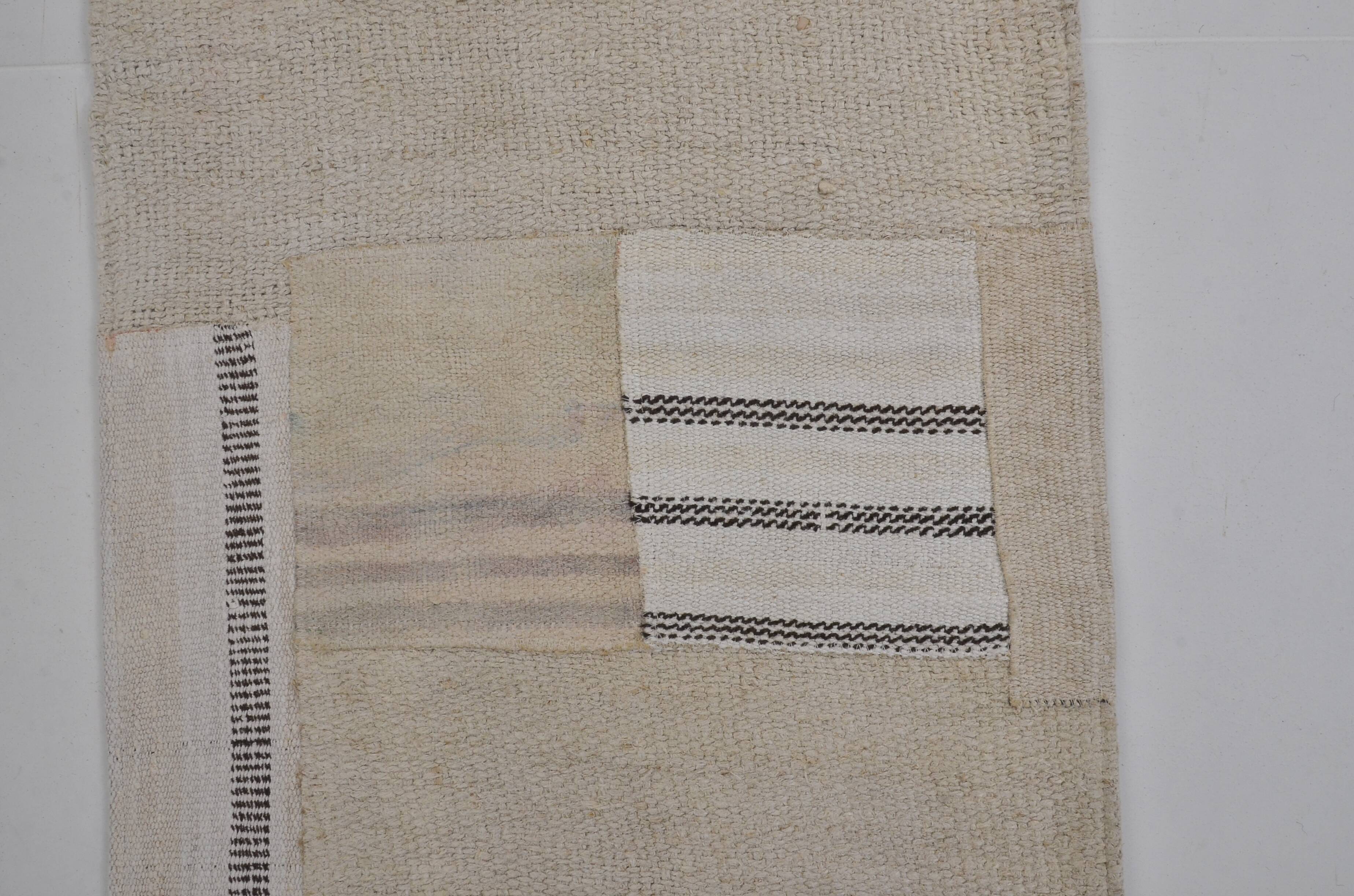 Decorative Vintage Hemp Hallway Runner sku3845