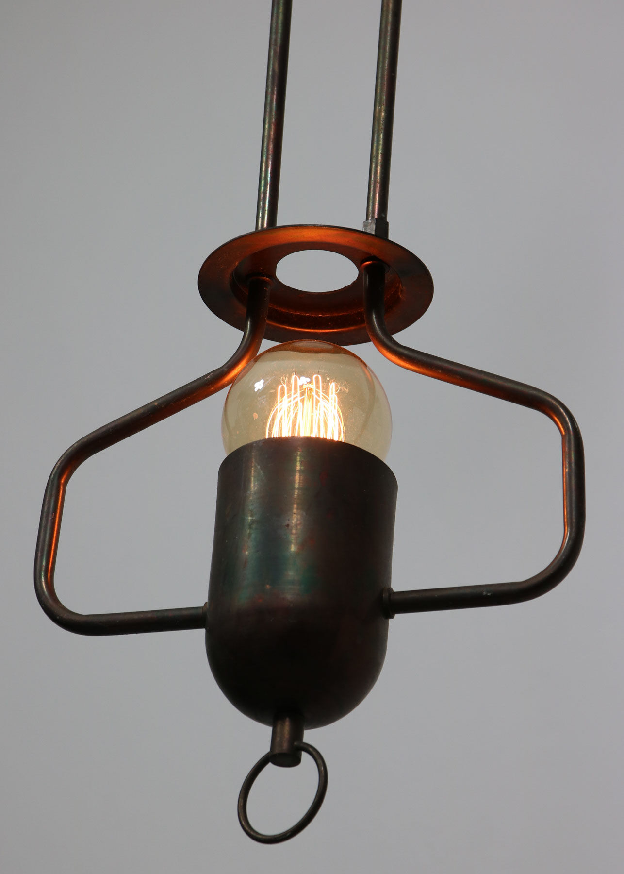 Vintage Metal Lamp, 80s