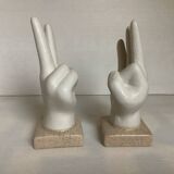 Pair of hand ring sizes