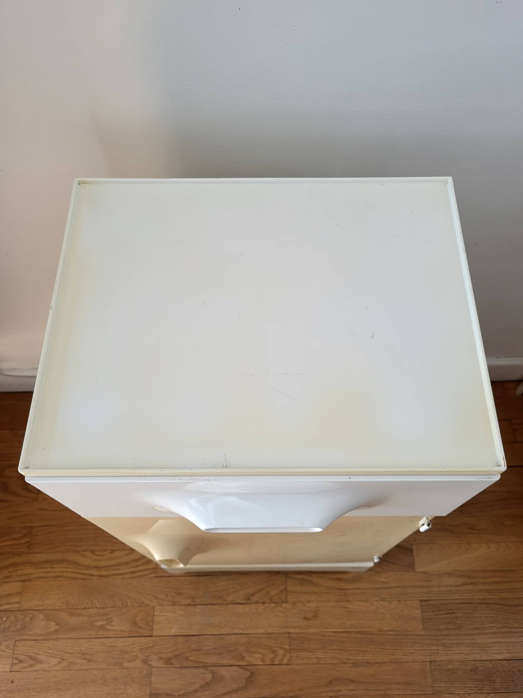 Flair plastic bedside table 1960s Vintage