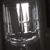 12 crystal wine glasses