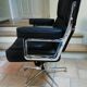 Italian leather desk chair