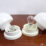 Paire d'appliques, plafonniers vintage