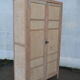 Parisian cabinet in raw wood