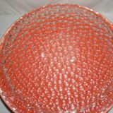 orange pendant light from the 70s