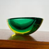 Murano glass ashtray att. Flavio Poli