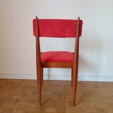 Six vintage scandinavian chairs from the 60s