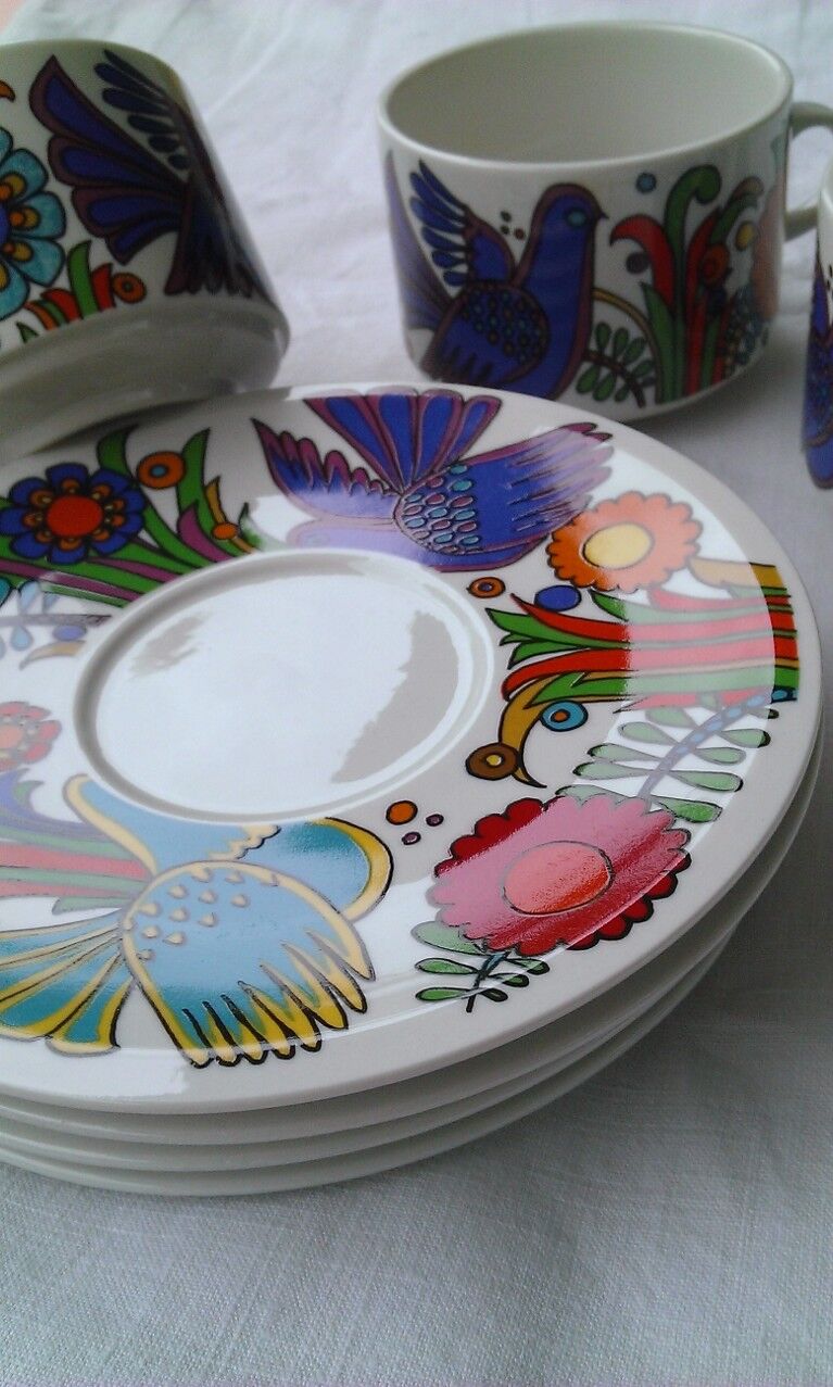Set of 4 tea cups Acapulco Villeroy & Boch