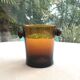 Blown glass ice bucket
