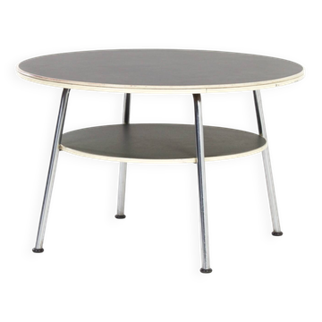 Table basse ronde 529 par wh gispen, années 1950 – grande version
