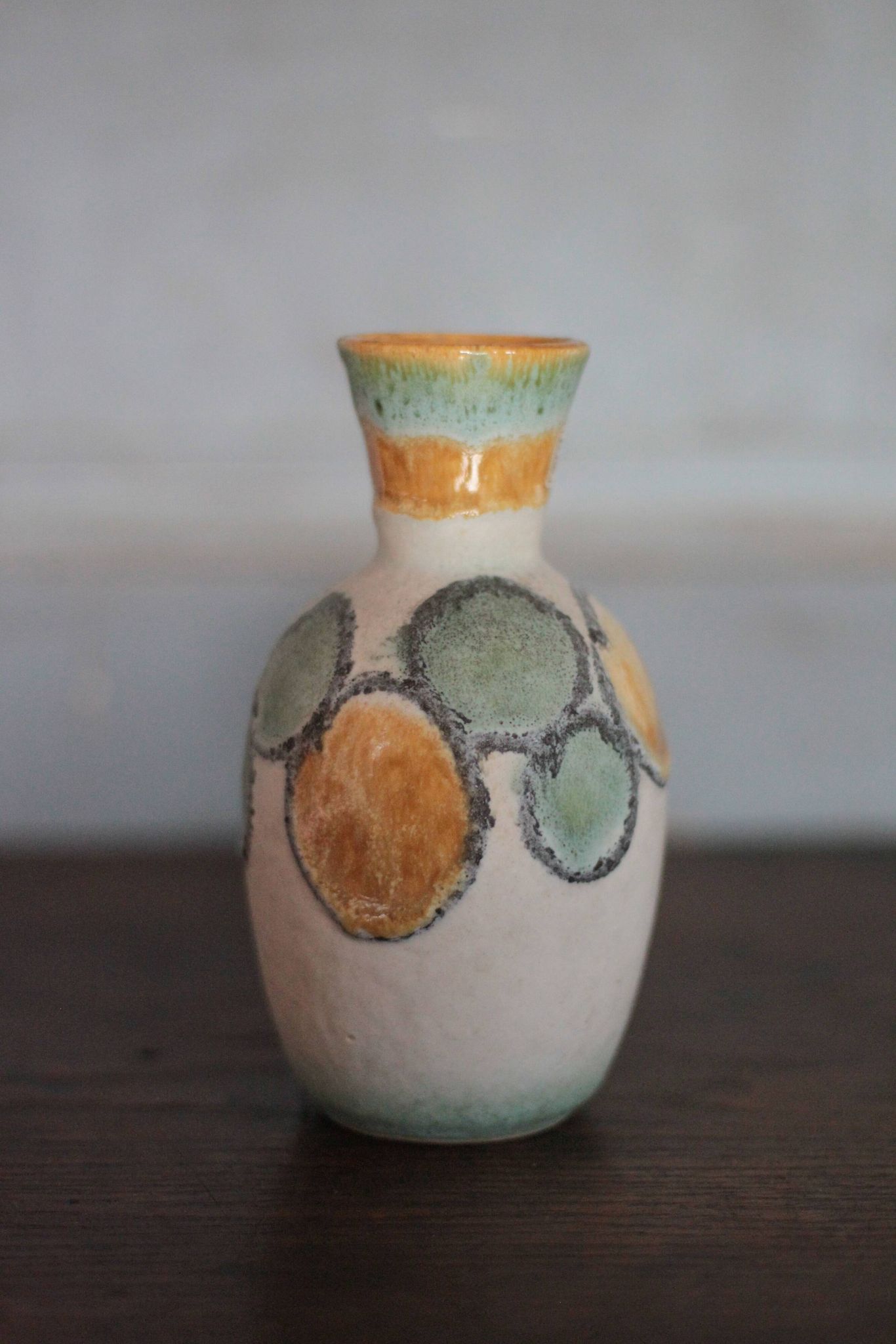 Vase céramique West Germany Bay Keramik, collection, 60's