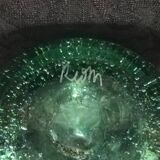 Bubble glass vase