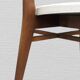 4 chaises en teck design 1960