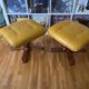 Pair of vintage Scandinavian footrests/ottomans from the 1970s – refurbished